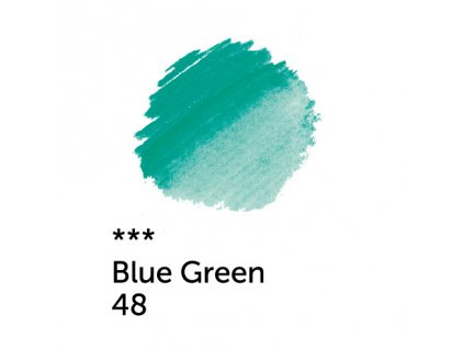 Akvarelová pastelka White Nights - 48 blue green