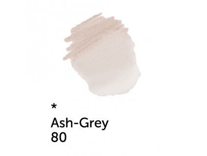 Akvarelová pastelka White Nights - 80 ash grey