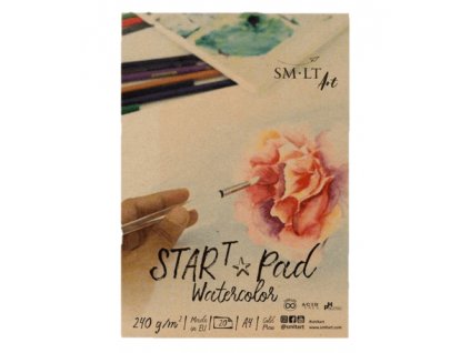 Akvarelový papír Blok Smlt Star Pad Watercolor A4, 240g, 20 listů