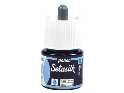 Barva na hedvábí Setasilk 45 ml - fialová iris 10