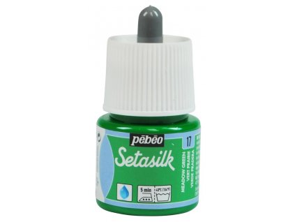 Barva na hedvábí Setasilk 45 ml - zelená luční 17