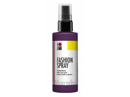 Barva na textil ve spreji Marabu Fashion Spray 100 ml - lilek 039