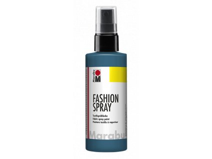 Barva na textil ve spreji Marabu Fashion Spray 100 ml - petrolejová 092