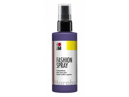 Barva na textil ve spreji Marabu Fashion Spray 100 ml - švestková 037