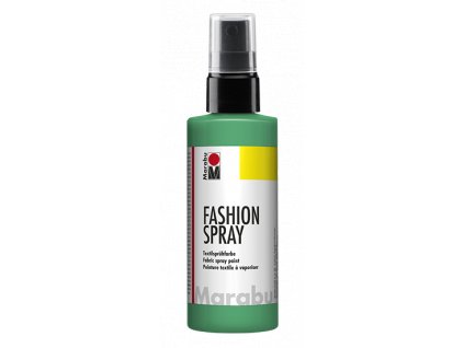 Barva na textil ve spreji Marabu Fashion Spray 100 ml - zelená jablko 158