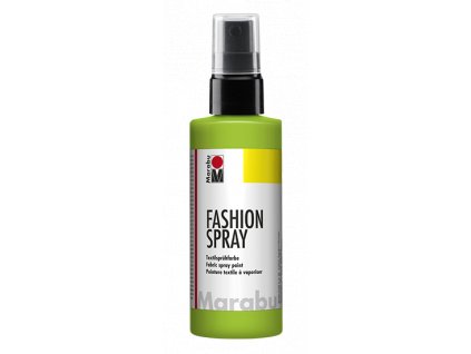 Barva na textil ve spreji Marabu Fashion Spray 100 ml - zelená reseda 061