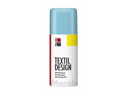 Barva na textil ve spreji Marabu Textil Design spray 150 ml - modrá karibská 091