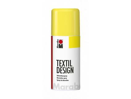 Barva na textil ve spreji Marabu Textil Design spray 150 ml - žlutá sluneční 220