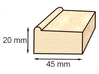 Blind rám smrkový - 100 cm