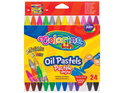 Colorino Kids Olejové pastely, 24 barev