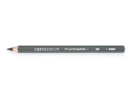 Cretacolor MegaGraphite tužka grafitová 9B šestihranná silná