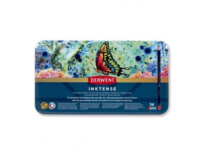 DERWENT Inktense akvarelové pastelky 36 barev