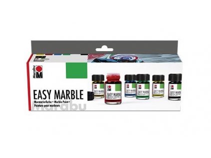 Easy Marble sada mramorovacích barev 6x15 ml