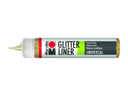 Glitter liner Marabu 25 ml - zlatá 584