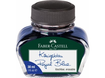 Inkoust Faber Castell 30 ml - modrý