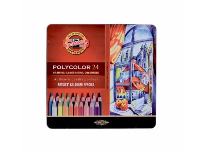 Koh-i-Noor 3824 24ks umělecké pastelky Polycolor