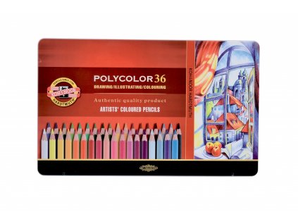 Koh-i-Noor 3825 36ks umělecké pastelky Polycolor