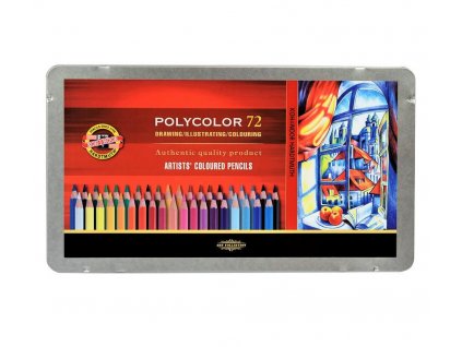 Koh-i-Noor 3827 72 ks umělecké pastelky Polycolor