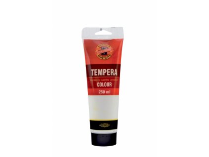 Koh-i-Noor temperová barva 250 ml - bílá titanová