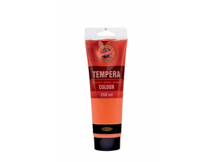 Koh-i-Noor temperová barva 250 ml - červená rumělka 1300