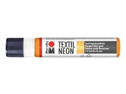 Kontura Marabu Textil Liner Neon 25 ml - oranžová fluo