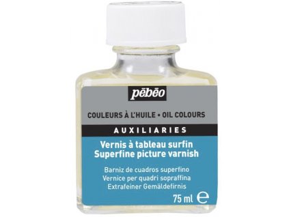 Lesklý malířský lak pro olejové barvy Pébéo 75 ml