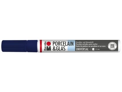 MARABU PORCELAIN PAINTER 1-2 mm modrý tmavě