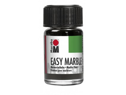 Mramorovací barva Easy Marble 15 ml - 082 stříbrná