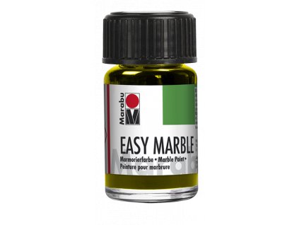 Mramorovací barva Easy Marble 15 ml - 20 žlutá citronová