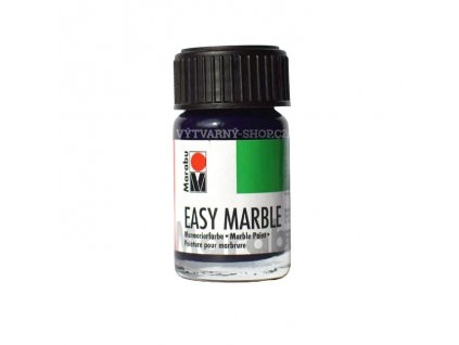 Mramorovací barva Easy Marble 15 ml - 254 dark denim