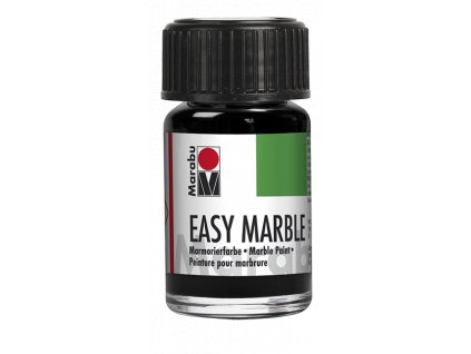 Mramorovací barva Easy Marble 15 ml - 73 černá