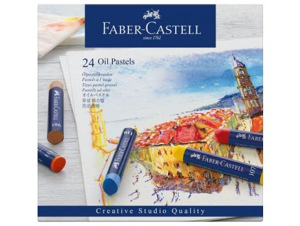 Olejové pastely Faber Castell 24 barev