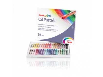 Olejové pastely Pentel - 36 barev