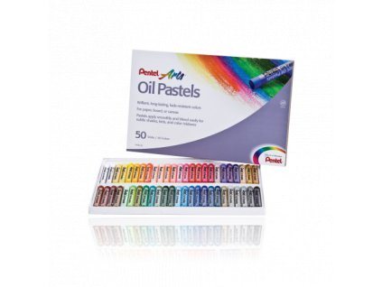 Olejové pastely Pentel - 50 barev