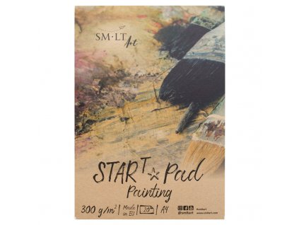 Papír na akryl Blok Smlt Star Pad Painting A4, 300g, 20 listů