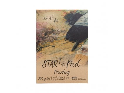 Papír na akryl Blok Smlt Star Pad Painting A5, 300g, 20 listů