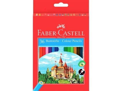 Pastelky Faber-Castell ECO 36 barev + ořezávátko