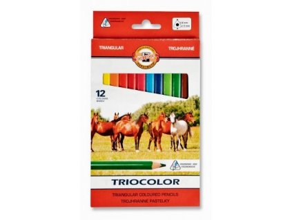 Pastelky TRIOCOLOR Koh-I-Noor 3142 12 barev