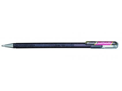 Pentel Hybrid Dual Metallic K110 - růžová / metalická růžová