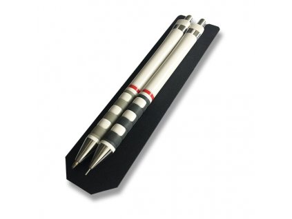 Rotring Tikky White - sada kuličkové pero a mikrotužka 0,5 mm