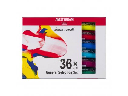 Sada akrylových barev Talens Amsterdam 36x20 ml NOVÉ