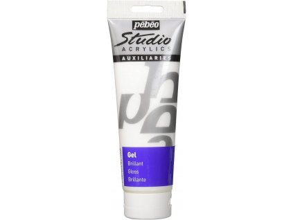 Studio lesklý gel pro akrylové barvy 250 ml