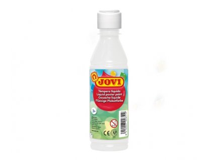 Školní temperová barva 250 ml Jovi - bílá