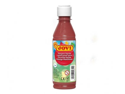 Školní temperová barva 250 ml Jovi - hnědá