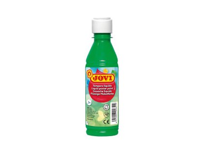 Školní temperová barva 250 ml Jovi - světle zelená