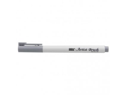 Umělecké fixy se štětcovým hrotem Artist Brush – 26 Silver Grey