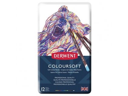 Umělecké pastelky Coloursoft extra syté barvy 12 barev