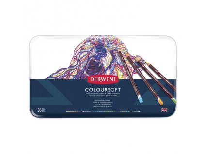 Umělecké pastelky Coloursoft extra syté barvy 36 barev