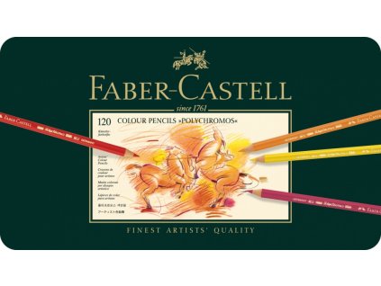 Umělecké pastelky Faber-Castell Polychromos 110011 sada 120 barev