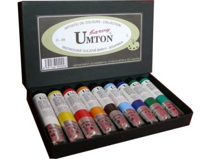 Umton - Sada olejových barev CO-09 9×20 ml